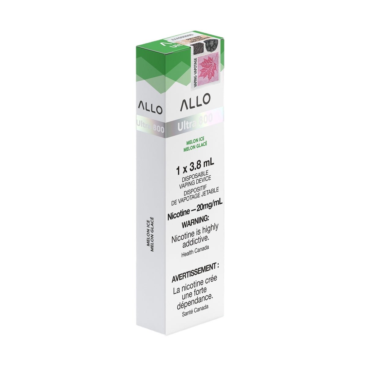 allo ultra 800 puff disposable vape packaging 20mg melon ice.jpg