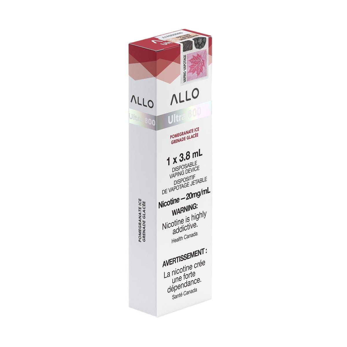 allo ultra 800 puff disposable vape packaging 20mg pomegranate ice.jpg