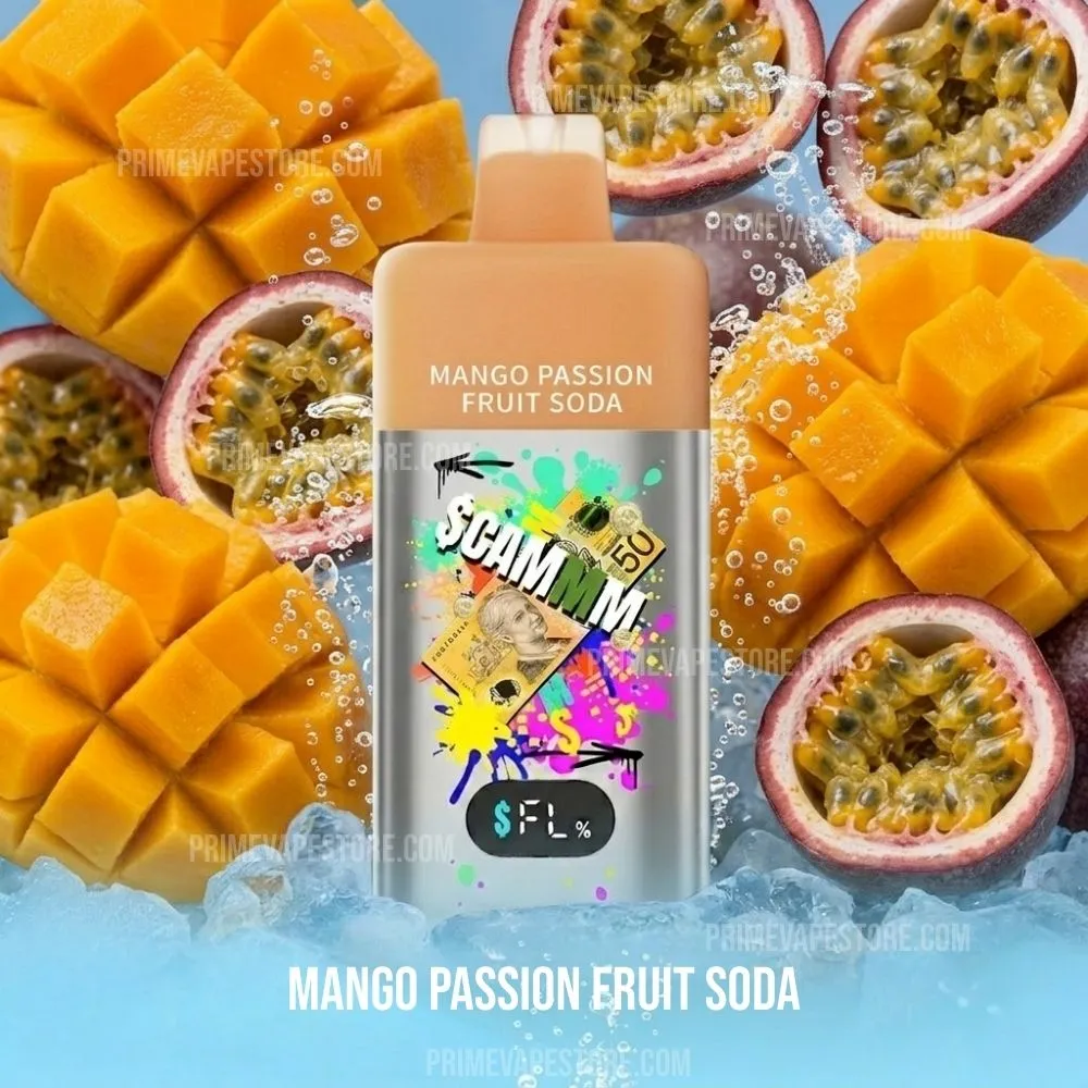 cammm a 15k puffs mango passion fruit soda.webp
