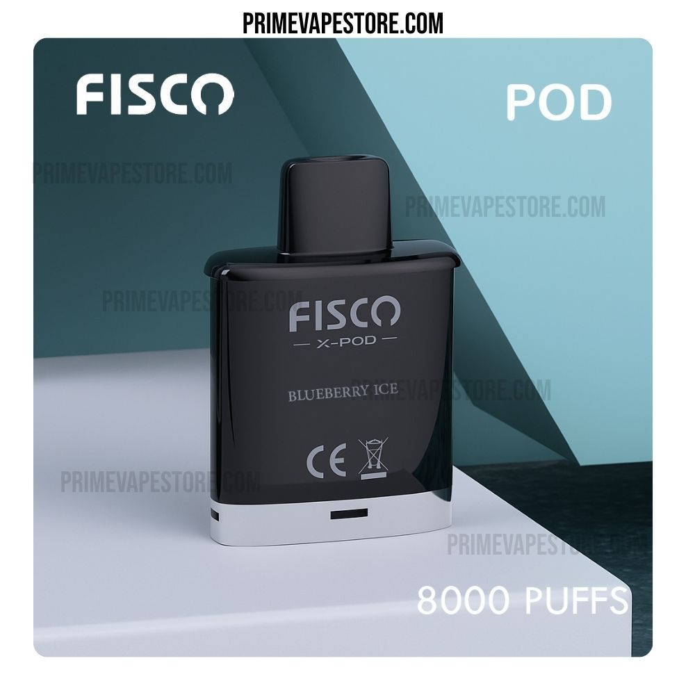 fisco xpod 8000 puffs blueberry ice pod only.webp