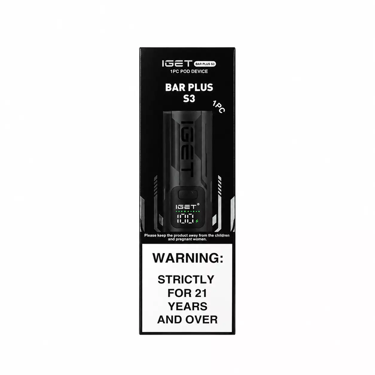 iget bar plus s3 device only no pods.webp