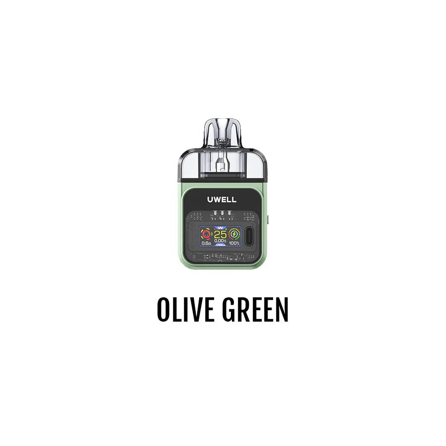 uwell cozi pod kit olive green www.qualityvapes.ca vapecanada vapetoronto vapeedmonton vapequebec vape disposable.jpg