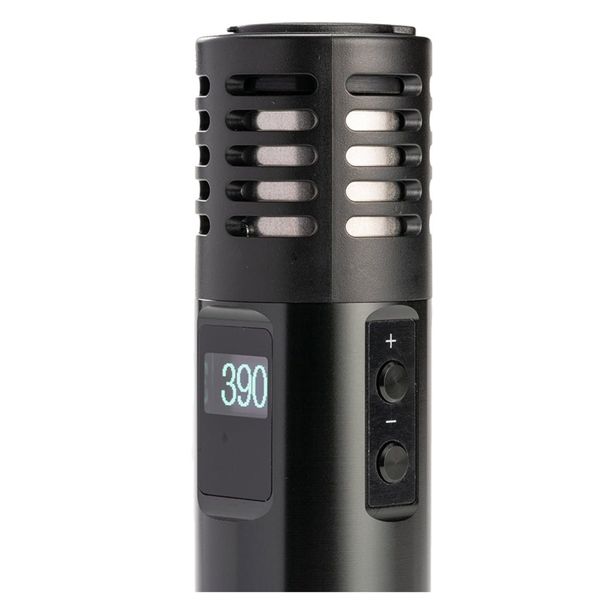 arizer air max vaporizer power button.jpg