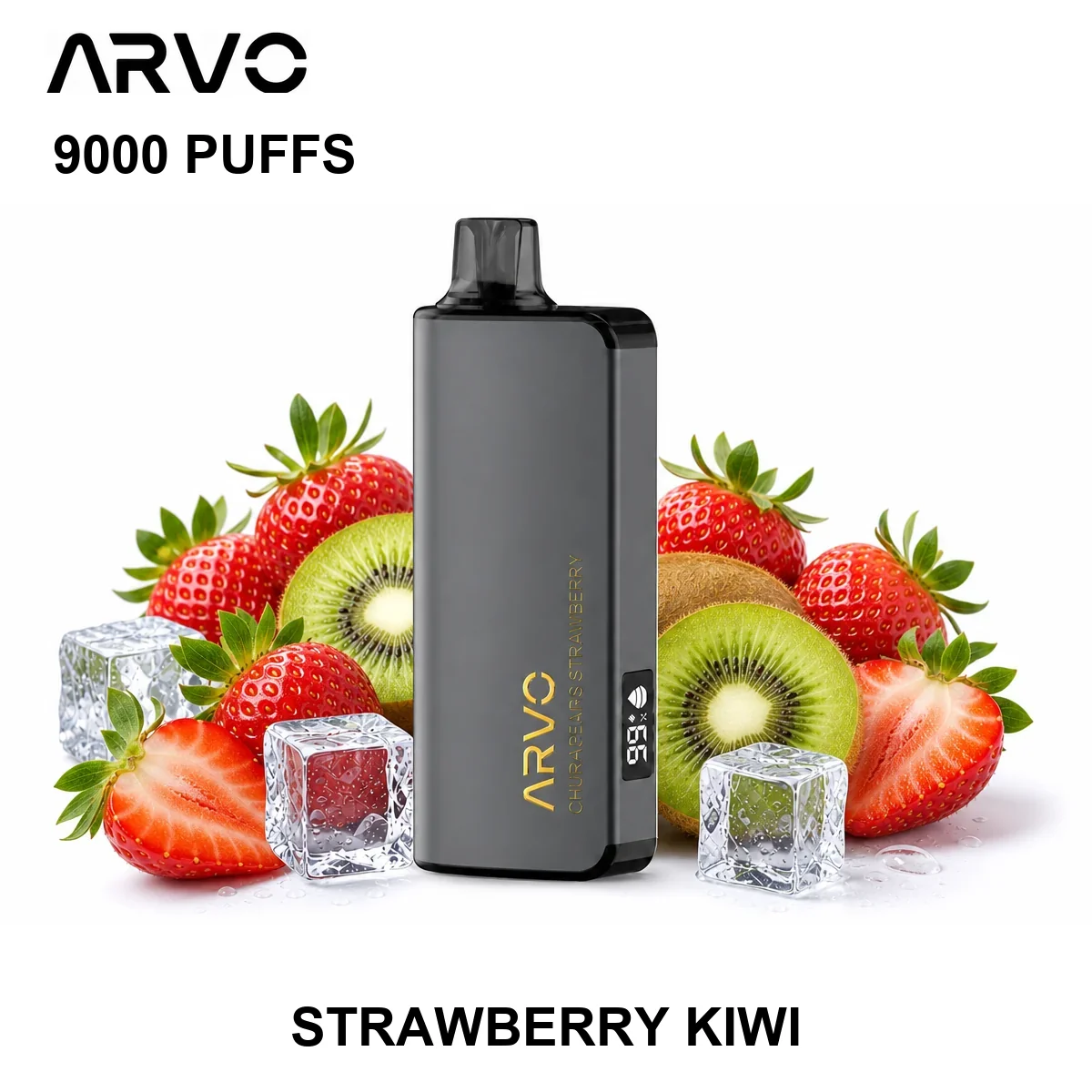 arvo 9000 puffs strawberry kiwi.webp