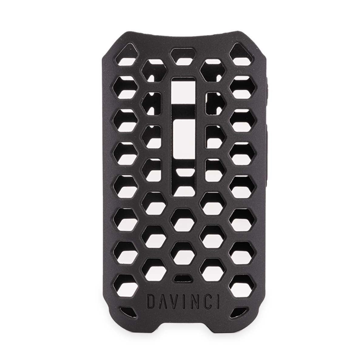 davinci iqc silicon glove steath black front view.jpg