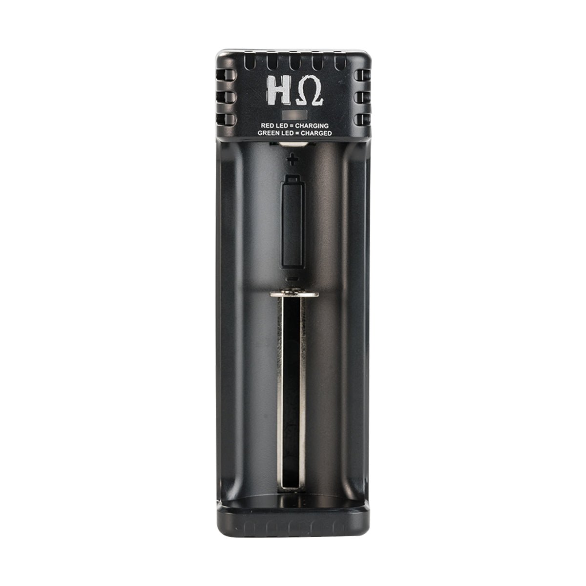 hohm tech school uno single battery charger front view.jpg