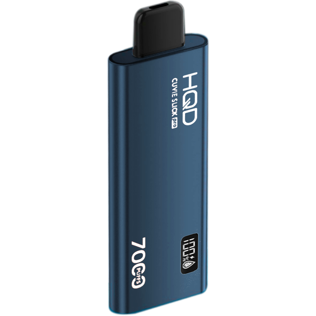 hqd cuvie slick disposable vape blueberry banana front side flavour 7000 puffs.png