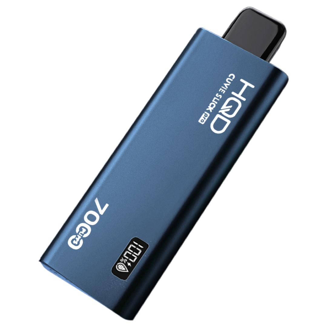 hqd cuvie slick disposable vape blueberry banana right side flavour 7000 puffs.png