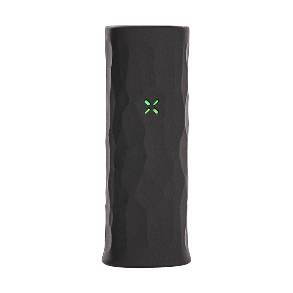 pax mini grip sleeve onyx front view with lights on.jpg