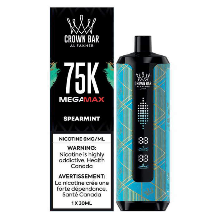 spearmint al fakher 75k mega max disposable vape.png
