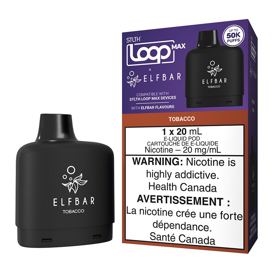 stlth loop max x elf bar e liquid pod pack tobacco 20ml.jpg