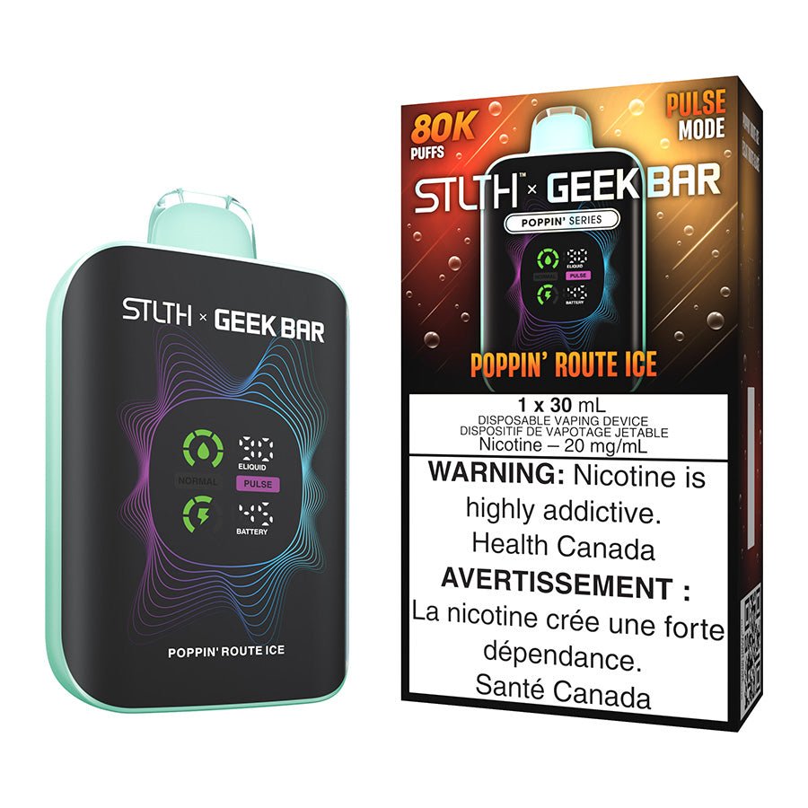 stlth x geek bar disposable vape device poppin route ice 30ml.jpg